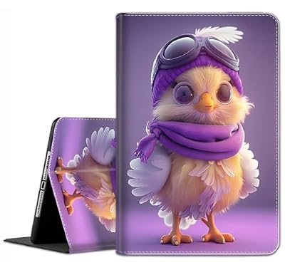 Case for iPad 10.2/10.5,iPad 9th/8th/7th Gen, iPad 10.2 inch 2021/2020/2019, iPad Air 3rd Gen/Pro 10.5" - Slim Fit Standing Cover with Auto Sleep/Wake, Cute Chicken Baby