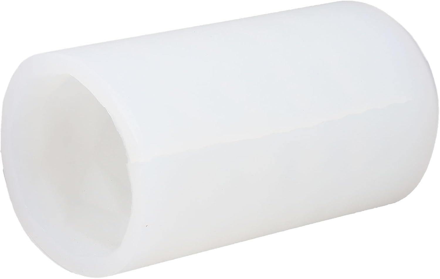 White Silicone Cylinder Candle Mold for Children DIY Crafts