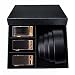 3+1 Belt Gift Box Set Black Genuine Leather Belt Automatic Buckle Removable Beltsfor Men Formal Waist Strap (Color : B Size : 120cm) (F 120)