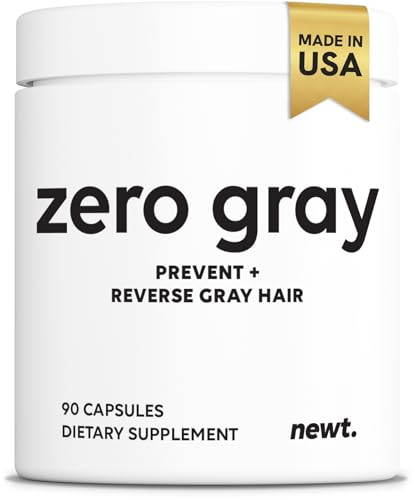 ZERO GRAY™ Anti-Grey Hair Supplements, 90 Capsules