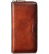 Amazon.co.jp: [Mandiva]財布 メンズ レディース 長財布 本革