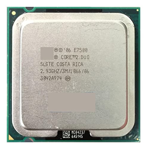 �R�A 2 �f���I �v���Z�b�T E7500 LGA775 �f�X�N�g�b�v CPU �C���e�� �Z���g���� �v���Z�b�V���O ���j�b�g