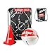 HUDORA Zestaw do gry w piłkarzyki, edycja meczowa wraz z piłką nożną (rozm. 5), igłą, worek gimnastyczny i 4 pylony, czerwony/biały/czarny