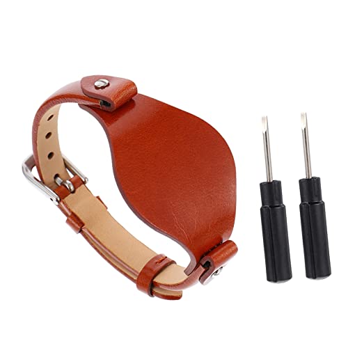 Relojes de mujer con correa de piel genuina marrón perfectos para la oficina y salidas casuales