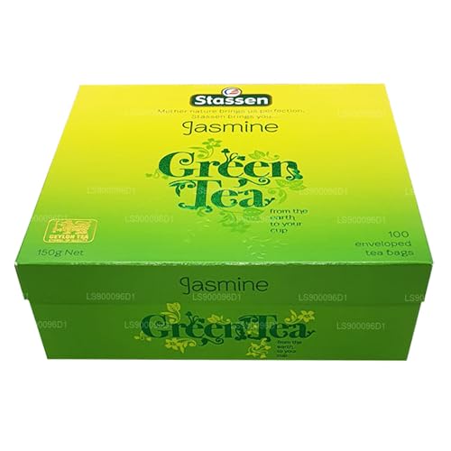 Stassen Pure Jasmine Green Tea, 100 Tea Bags