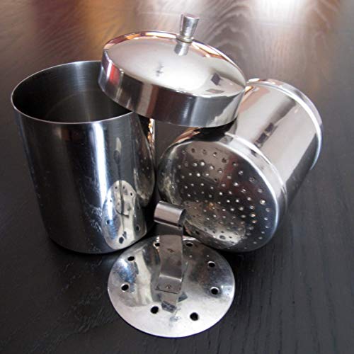 JAYANTHI Stainless South Indian Filter Coffee Maker, Makes 200ml
