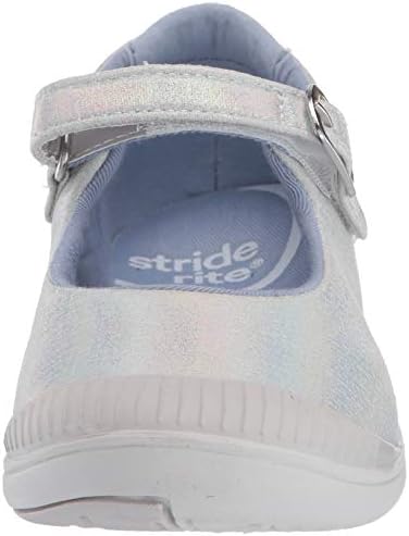 Stride Rite Girl's SR Reagan Sneaker, Iridescent, 10.5 Little Kid | Image 1