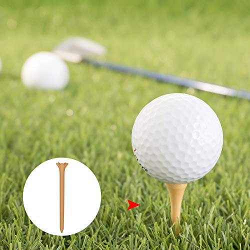 Jubaopen-200PCS-Tees-de-Golf-Cojin-de-Golf-Accesorios-de-Golf-tee-Golf-Tees-Plastico-Tees-de-Golf-Duraderos-tee-de-Golf-de-Plastico-Friccion-Cero-Tees-de-Golf-Profesionales-Irrompible70mm-7Colores