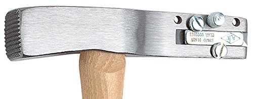 ESTWING Surestrike Shingler's Hatchet - 18 oz Roofing Hammer with Cutting Blade & Hickory Handle - MRW18R