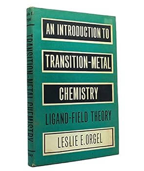 Hardcover An Introduction to Transition - Metal Chemistry Ligand - Field Theory Book