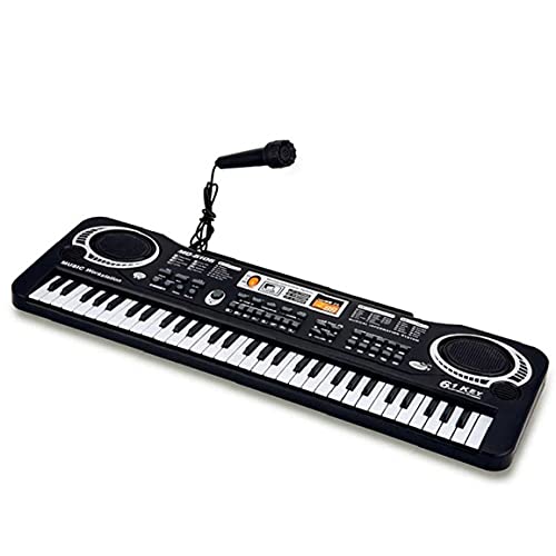 Enfants Piano Clavier électrique, 61 Touches avec Microphone éducation Toy Musique Enfants Jouet éducatif, enseignement… - Les Beatles, Paul McCartney, John Lennon, RIngo Starr, George Harrison Enfants Piano Clavier électrique, 61 Touches avec Microphone éducation Toy Musique Enfants Jouet éducatif, enseignement… – Image 6
