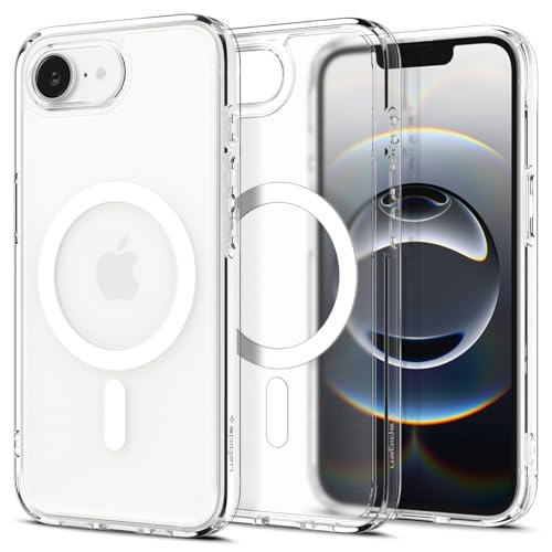 Image of Spigen for iPhone 17e / 16e Case, Ultra Hybrid MagFit [Anti-Yellowing] [Compatible with Magsafe] - Frost White