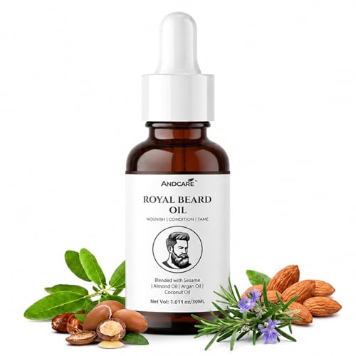 Image of Beard Oil for Men 30ml | Beard Growth for Patchy Beard No Itching & Dandruff, Thicker & Longer Beard | Non Sticky and Non Greasy Moustache Oil | All Beard Types