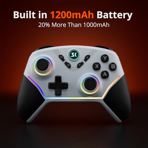 image for CHENGDAO Wireless PC Controller with Hall Effect Joysticks & Triggers,
