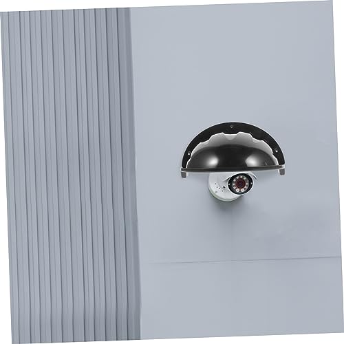 Cámara y sol protector de seguridad de ABS negro contra rayaduras 6