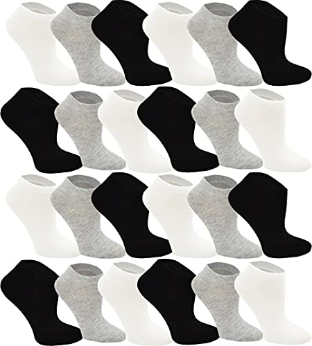 24 Pairs Thin Low Cut Ankle Socks for Men, Comfortable Lightweight Breathable Bulk Pack Wholesale