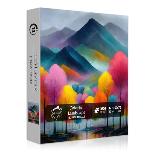 Puzzle Paisaje Colorido 16+ Anos miniatura 2