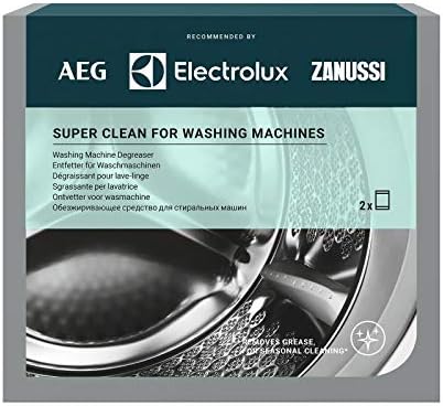 AEG M3GCP200 9029799310 Super Clean Deep Cleaner for Washing Machines Contains 2 Sachets
