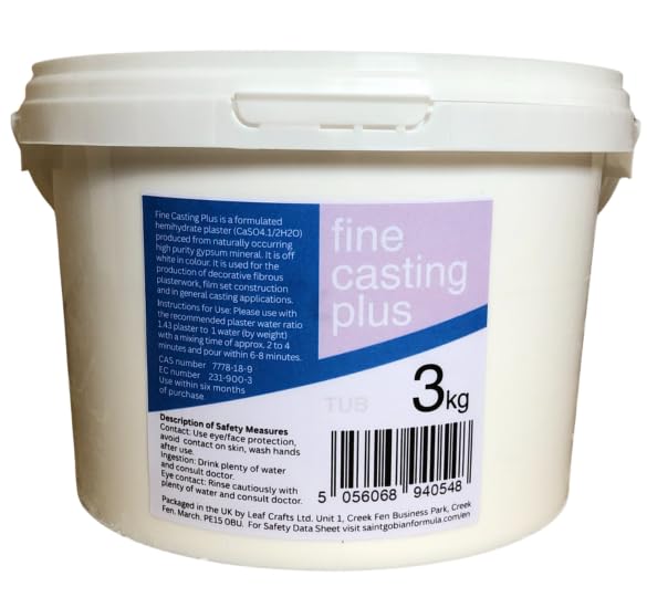 3kg Tub Formula Fine Casting Plus - Fineplus - Superior Plaster of Paris โ image 1