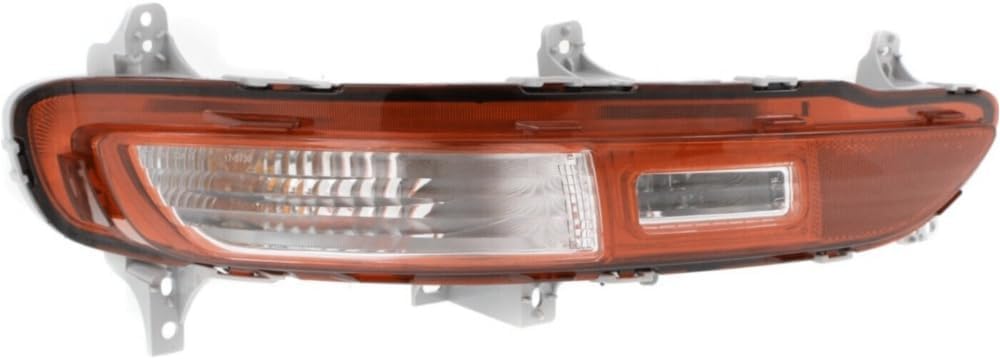 2pcs Back up Tail Light Assembly Set Left Driver and Right Passenger Side Red Clear Lamps Lens for Kia for Sportage 2017-2021