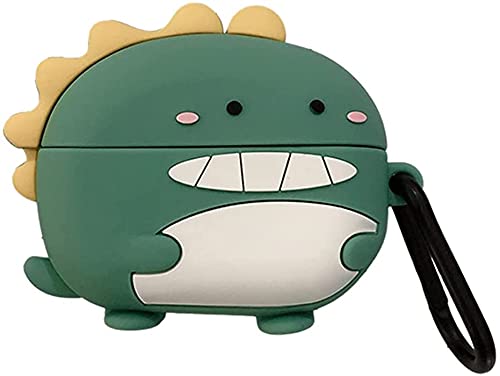 Top-Tech Earphone Case for Huawei Freebuds 4 Soft Silicone Rubber TPU Elastic Cute Corgi Dinosaur Briquettes and game console Headphone Case (Dinosaur)