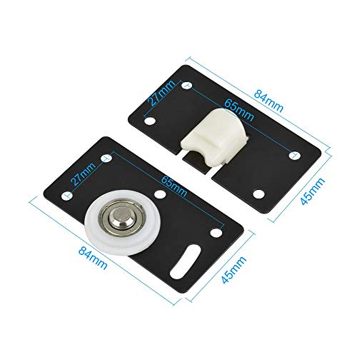 Roulettes pour portes de placard coulissantes pour dressing de chambre - 3