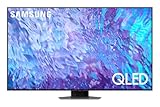 Samsung TV QE98Q80CATXZT QLED 4K, Smart TV 98' Processore Neural Quantum 4K, SuperSlim, Quantum HDR+, Dolby Atmos, Integrato con Bixby e Alexa, Compatibile con Google Assistant, Carbon Silver 2023