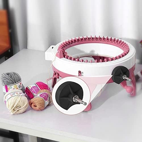 Miniatura 5 de Adaptador de máquina de tejer, accesorio rápido para máquina de punto con destornillador eléctrico para 48 agujas, 40 y 22, manivela con broca de