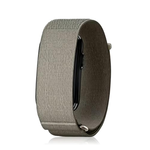 KONXISA �����o���h For Garmin CIRQA Smart Band �p �o���h �i�C�������[�v�o���h �_�[�N�O���[