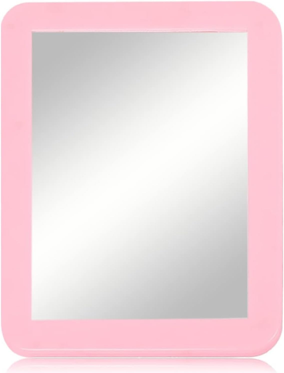 Espejo magnético 5x7 pulgadas para casillero escolar, baño, nevera, blanco
