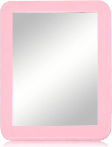 Boxgear Espejo magnético para casillero, espejos de maquillaje, 5 x 7 pulgadas, para casillero escolar, baño, refrigerador doméstico, accesorio de