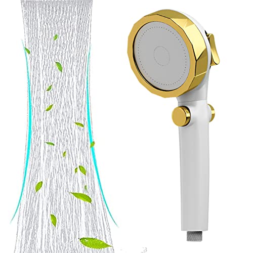 Handheld Shower Head, High Pressure Water Saving 3 Mode Function Spray With Pause Switch, Detachable Shower Head Excellent For Low Water Pressure And Water Saving (White,One Shower Head) #TOP10