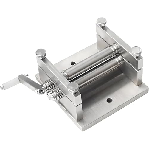 Maszyna do zwijania, ręczna maszyna do zwijania blach, szerokość rolki 60 mm do produkcji biżuterii, gięcie miękkiego metalu