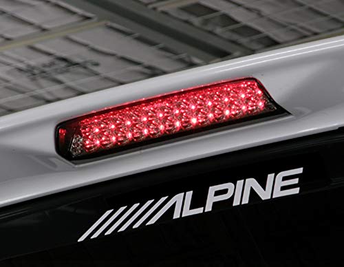 10系アルファードANH.MNH用テールクリスタルLEDマウントストップランプ D010RR 10系 アルファード 22LEDクリスタルハイマウントストップ