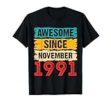 Photo Gallery 32 anni fantastico dal novembre 1991 regali di compleanno per 32 anni maglietta Photo Gallery 32 anni fantastico dal novembre 1991 regali di compleanno per 32 anni maglietta