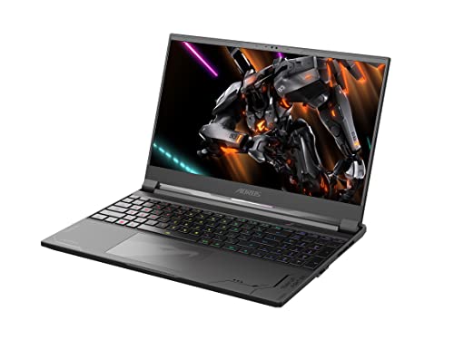 GIGABYTE AORUS 15X: 15,6' 16:9 Moldura fina QHD 2560x1440 165Hz, NVIDIA GeForce RTX 4070 Laptop GPU 8GB GDDR6, Intel Core i9-13900HX, 16GB DDR5 RAM, 1TB SSD, Win11 Home (AORUS 15X glide