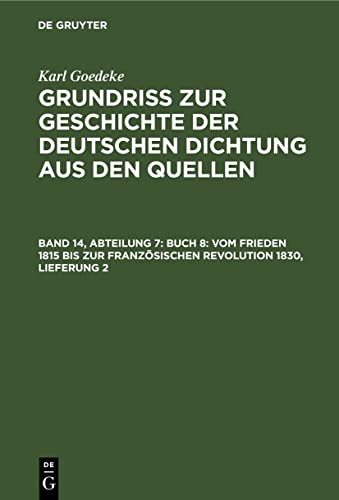 Buch 8: Vom Frieden 1815 bis zur französischen Revolution 1830, Lieferung 2 (German Edition)