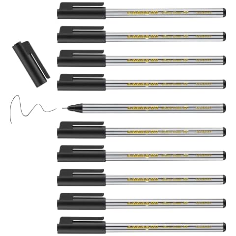 edding 89 Fineliner Pens - Black, 10 Pack Cover