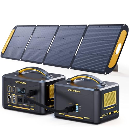 VTOMAN 3096Wh Portable Power Station Bundle