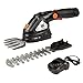Produktbild DELTAFOX Akku Grasschere Strauchschere 2in1-10,8 V - 2 Ah Li-Ionen Wechsel Akku - 60 min Ladezeit - Gartenpflege Set - Rasenkantenschere