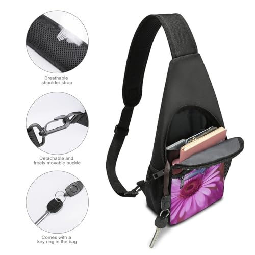 Bolso bandolera deportivo casual con capacidad grande miniatura 4