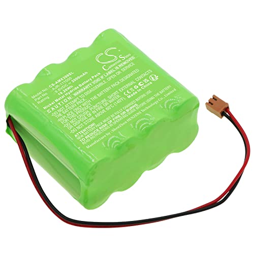 DCH 2000mAh Battery Replacement for Amano TS-3000i Web TimeSync PIX3000xN PIX-3100 PIX-3000 Pix-3000x PIX3000x PIX3000 PIX-3200 AJR-111000