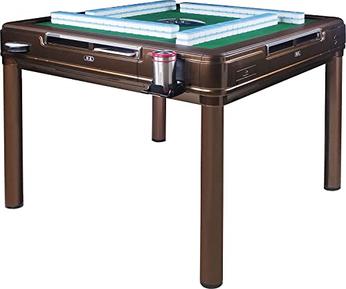 Mesa automática de Mahjong estilo comedor 4 patas con 4 cargadores USB
