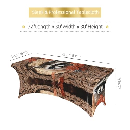 Housse de table rectangulaire extensible élasthanne 1,8 m