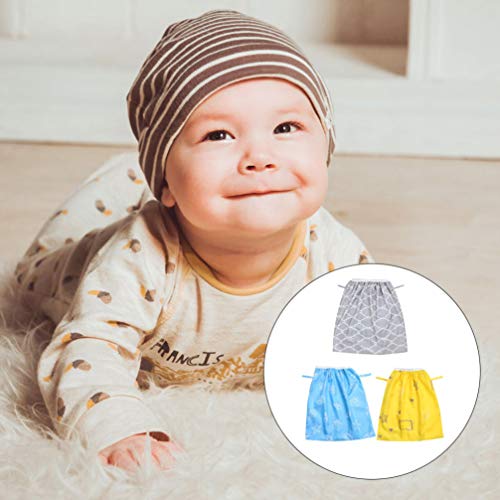 ARTIBETTER 3 Pcs Fralda ReutilizÃ¡vel Balde Forro de Pano Fralda Bolsa Lavanderia Cozinha Latas Saco