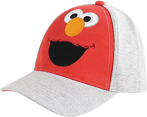 Image of Sesame Street Baseball Cap, Toddler Hats for Boys & Girls Ages 2T-4T, Adjustable Kids Baseball Caps