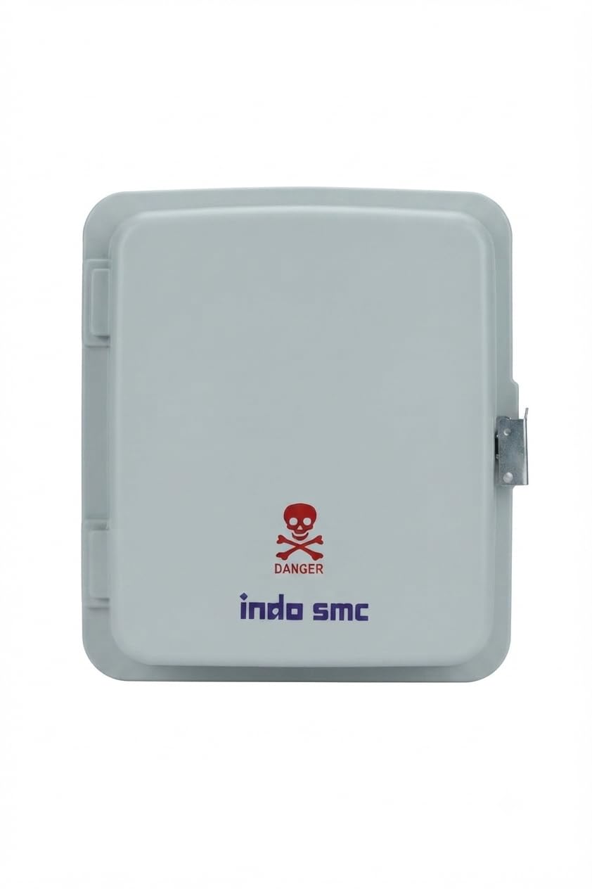 Outdoor Electrical Junction Box | Weatherproof ABS Plastic Electrical Enclosure Box with Lockable Door | Waterproof IP Rated Distribution Box for Electrical Wiring, MCB, Switchgear model 2522-image-12