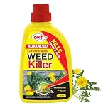 Advanced Concentrated Weedkiller 1 Litre - Super Strength Concentrated Glyphosate Weed killer Kills Weeds & Roots Pesticides Brambles Ivy Tree Stumps