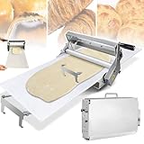 Memykoy Laminadora eléctrica para Masa, laminadora Plegable de Grosor Ajustable, con Tabla laminadora. Laminadora Manual para Masa, Ideal para Pizza, Croissants, Pasteles y Fondant. Model400
