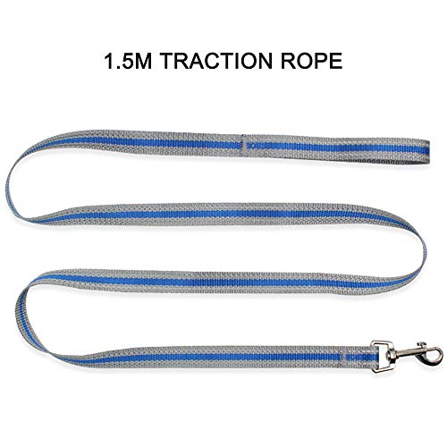 Festnight Arnês para cães Arnês para animais de estimação sem puxar Arrasto para cães com ar, malha